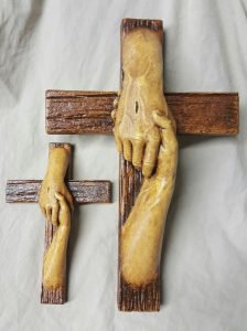 Tom White, Monumental Bronze Sculptor | Cross Sculptures Calvary Jesus Rescued Statue Tom White, Monumental Bronze Sculptor | Cross Sculptures Calvary Jesus Rescued Statue