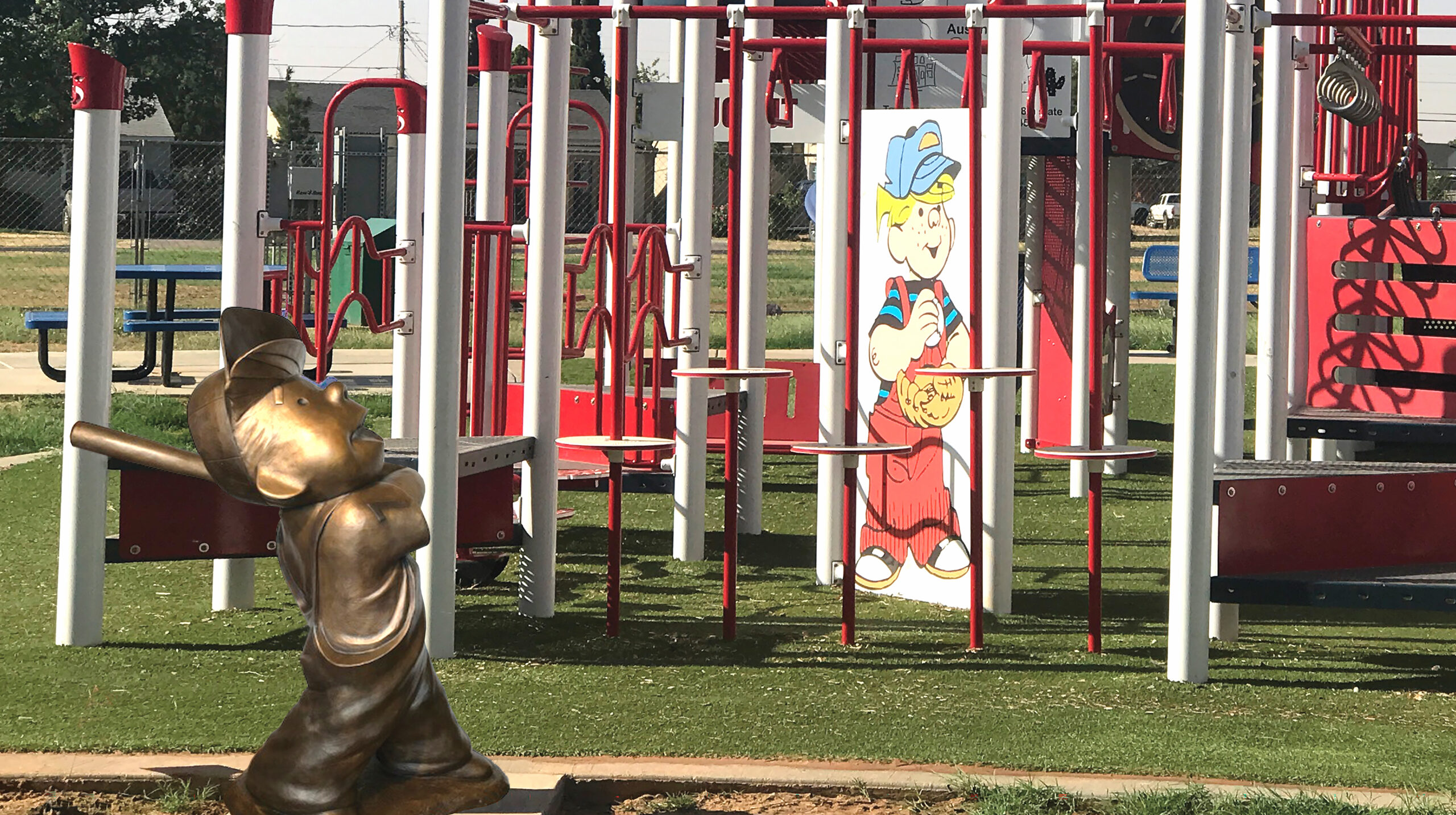 Tom White, Monumental Bronze Sculptor | Dennis the Menace Statues Bronze Sculptures