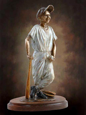 Little League Baseball Statues created by bronze sculptor, Tom White, specializing in sports sculptures for ballparks, schools, universities.