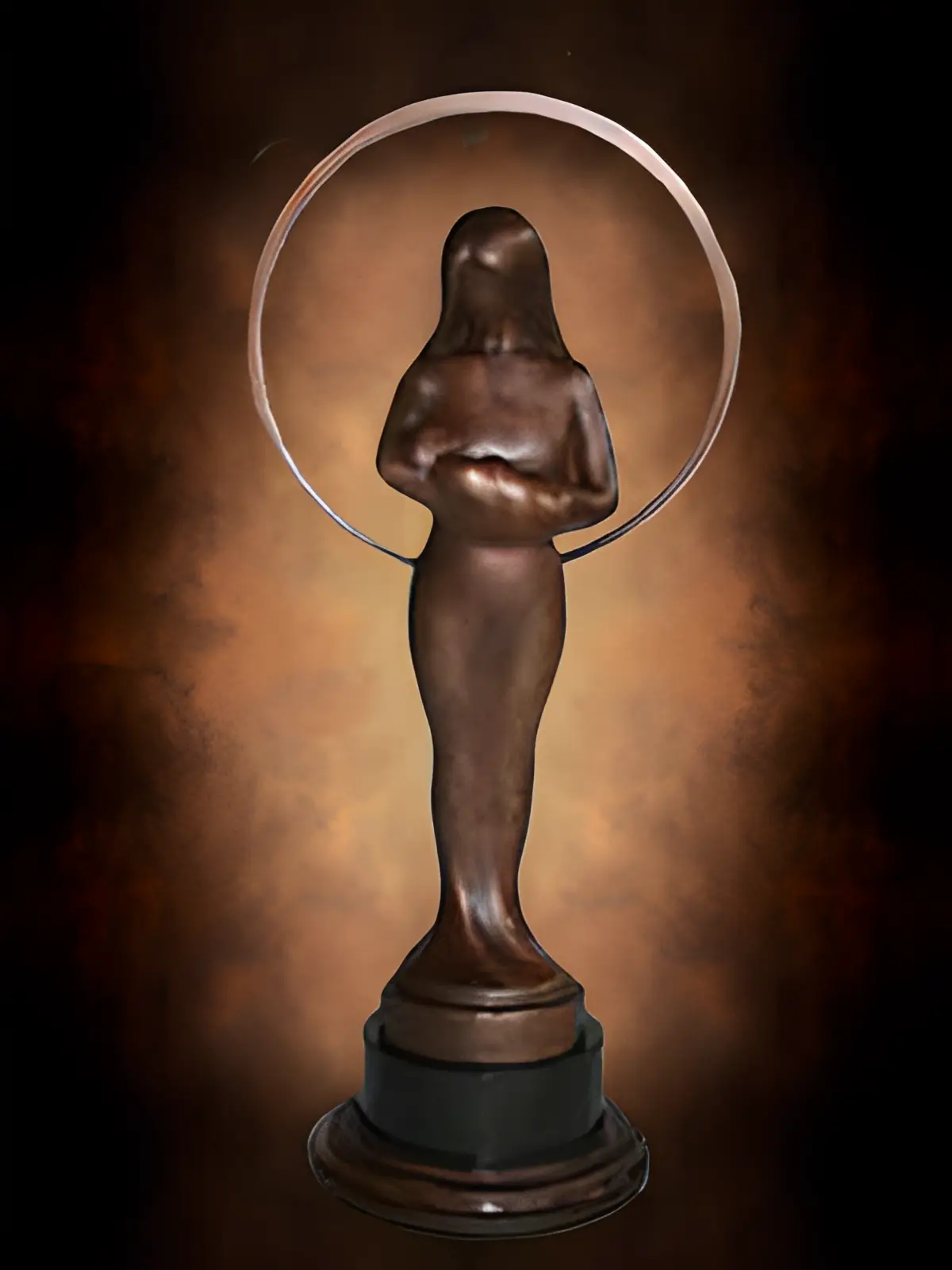 Mom & Baby Live Action Pro-life Award, bronze statue by sculptor, Tom White, to honor those who fight passionately for the lives of pre-born children.