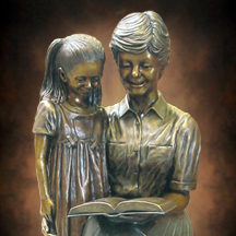 memorial bronze sculpture