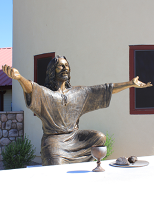 Jesus Bronze Statue